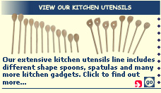 View our kitchen utensils